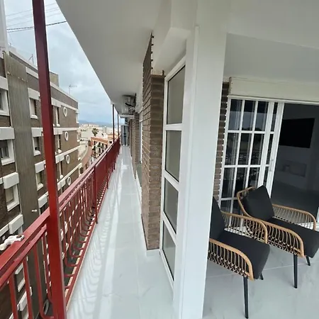 Apartment Apart En 1-linea Terraza Y Vista Mar Puerto Arenal Burriana