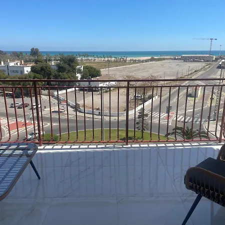 Apartment Apart En 1-linea Terraza Y Vista Mar Puerto Arenal Burriana